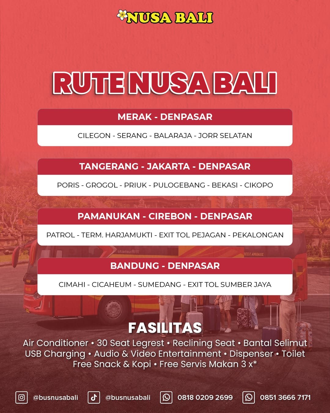 Rute Nusa Bali