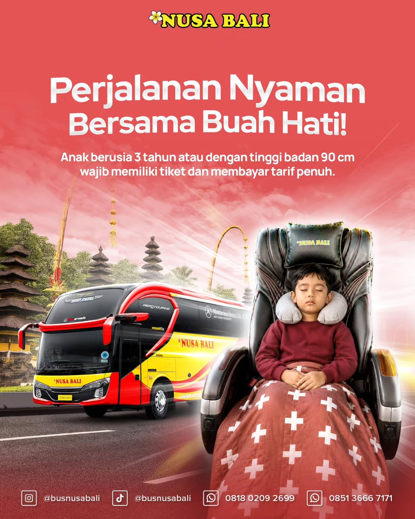 Ketentuan Tiket Anak