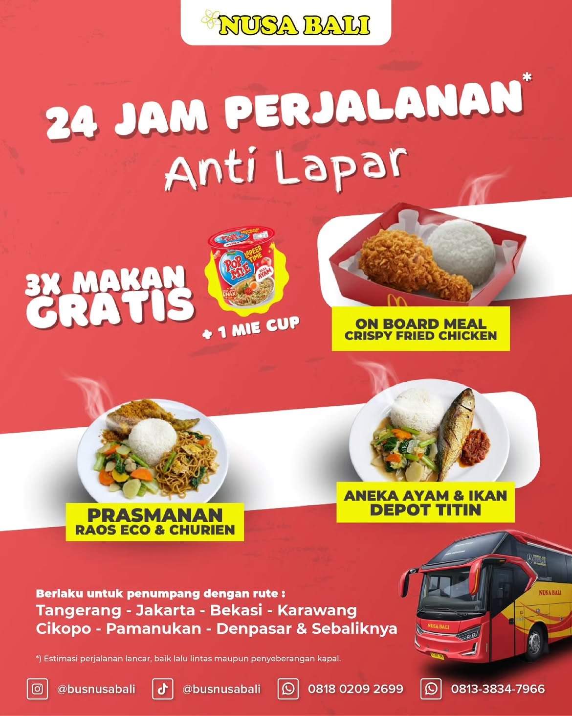 Fasilitas Meal & Snack