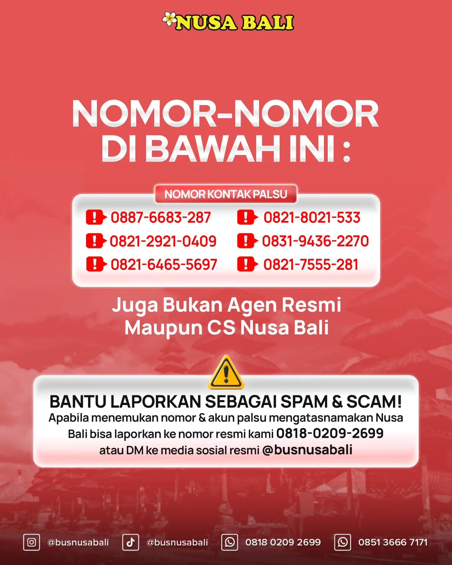 Waspada Modus Penipuan!