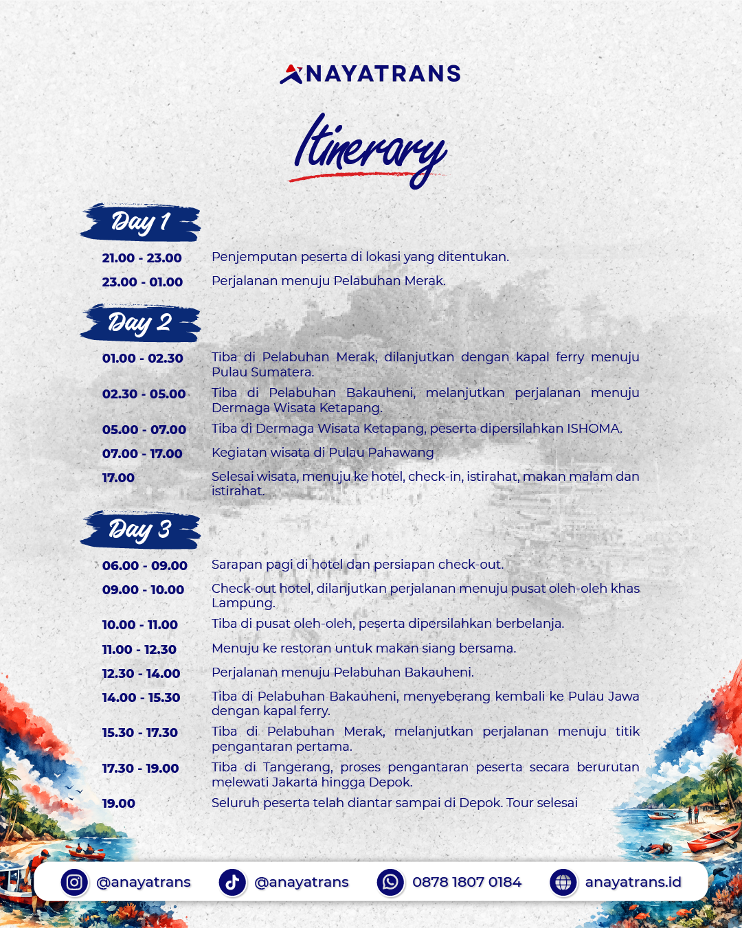 Open Trip Pahawang